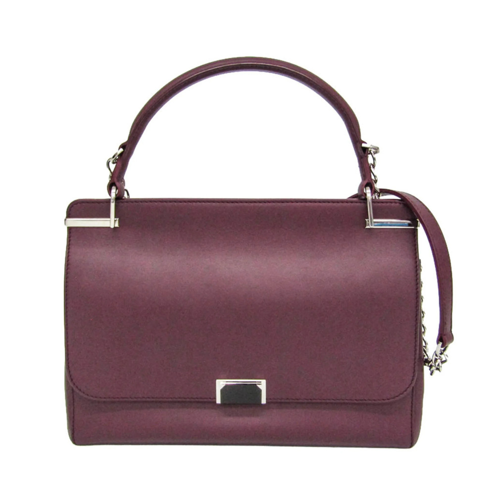 Cartier Jeanne Toussaint Women's Leather Handbag,Shoulder Bag Bordeaux